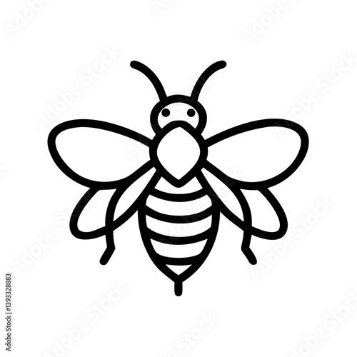 Bee Animal outline Icons