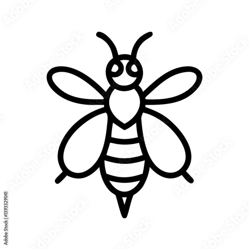 Bee Animal outline Icons