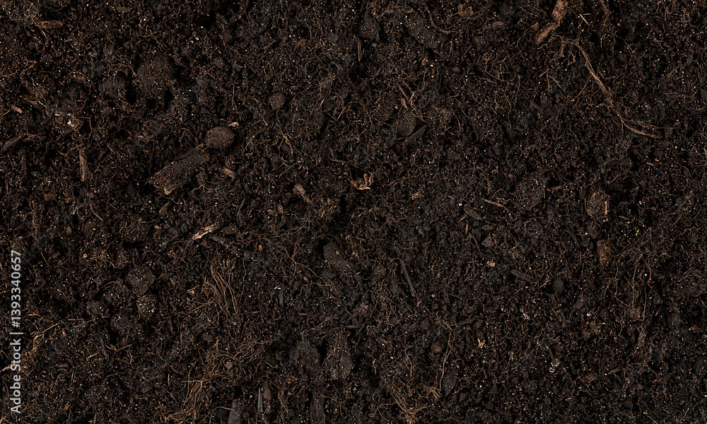 Brown fertile soil for planting as background, top view. Ecology concept. Agriculture and farming background. Brown fertile soil for planting as background, top view. Ecology concept. Agriculture and farming background.