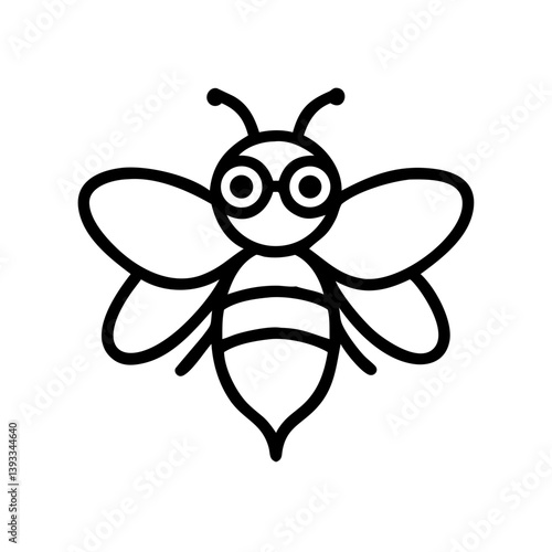 Bee Animal outline Icons