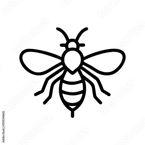 Bee Animal outline Icons