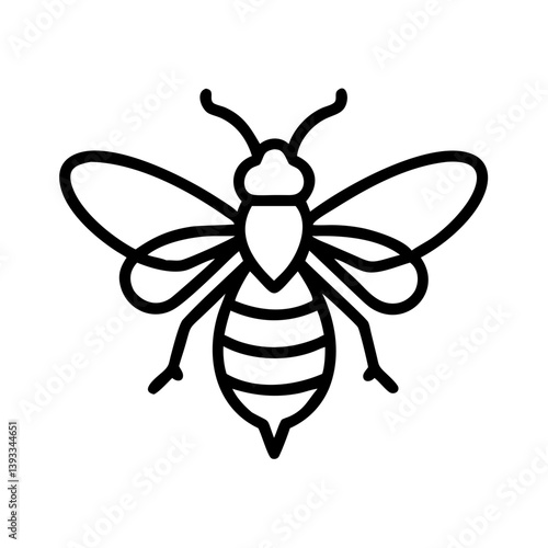 Bee Animal outline Icons