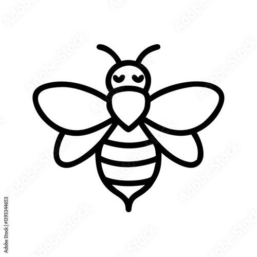 Bee Animal outline Icons