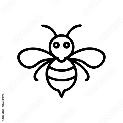 Bee Animal outline Icons