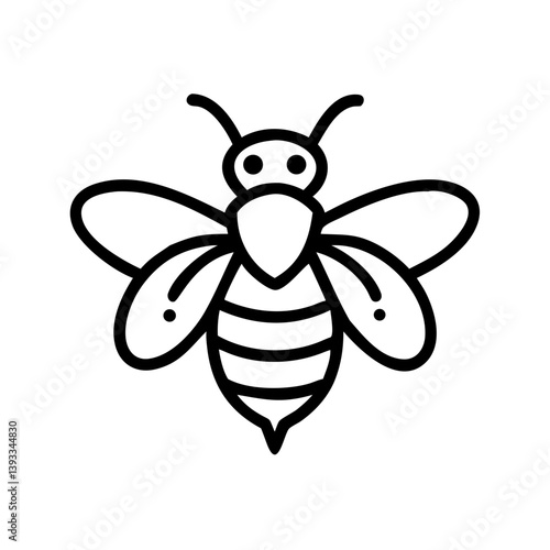 Bee Animal outline Icons