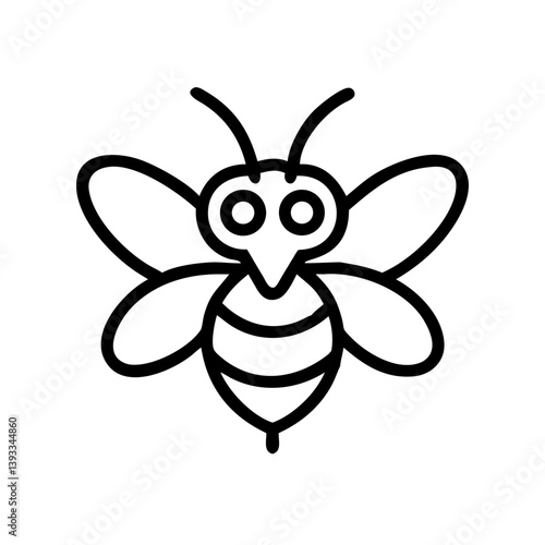 Bee Animal outline Icons