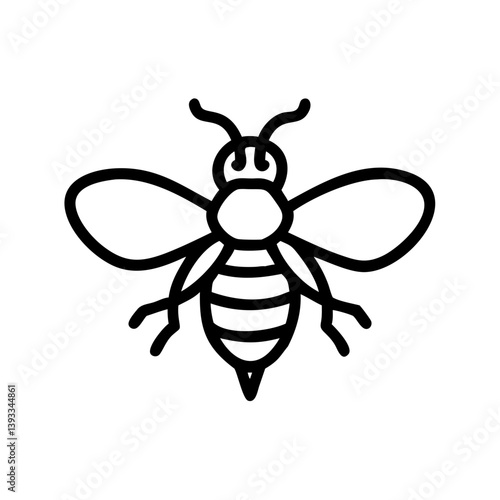 Bee Animal outline Icons