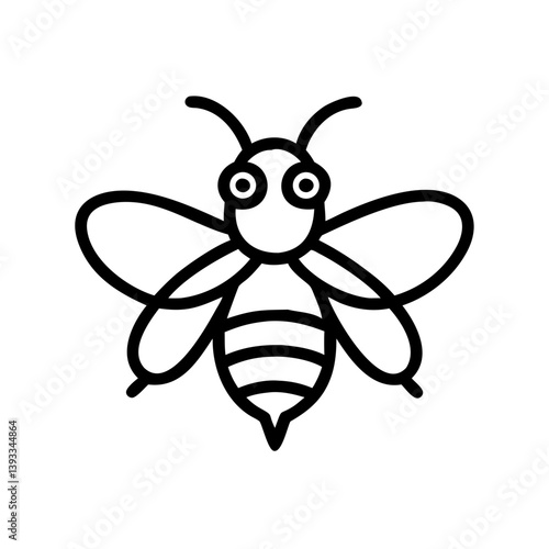 Bee Animal outline Icons