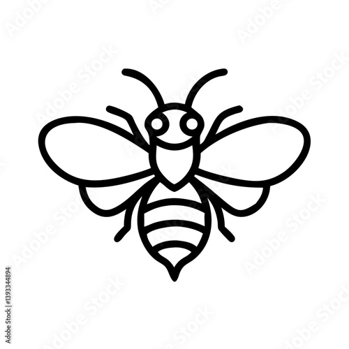 Bee Animal outline Icons