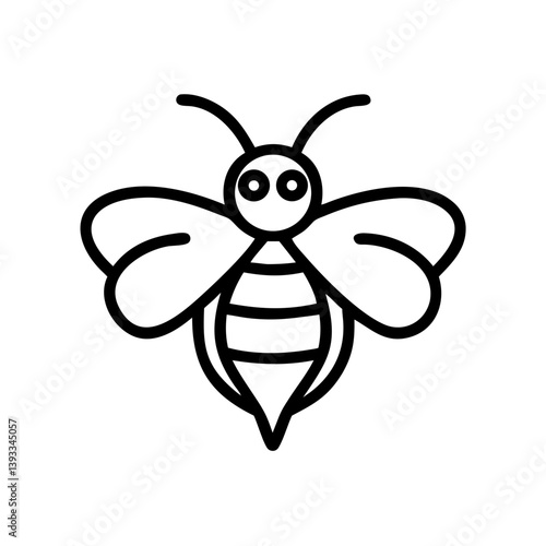 Bee Animal outline Icons
