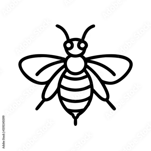 Bee Animal outline Icons