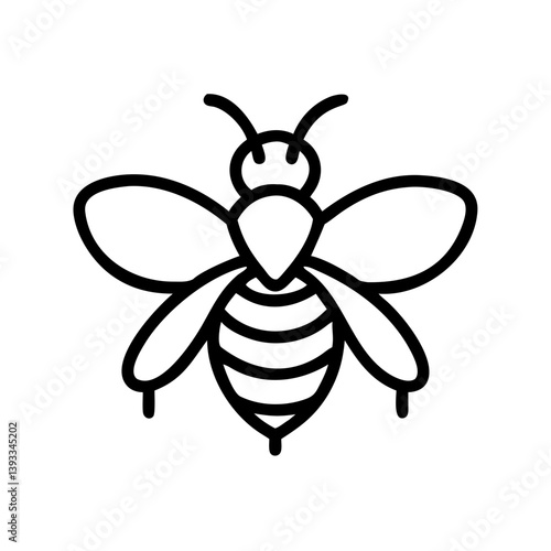 Bee Animal outline Icons