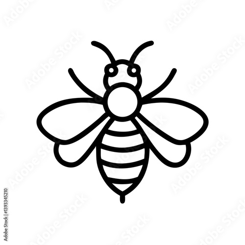Bee Animal outline Icons