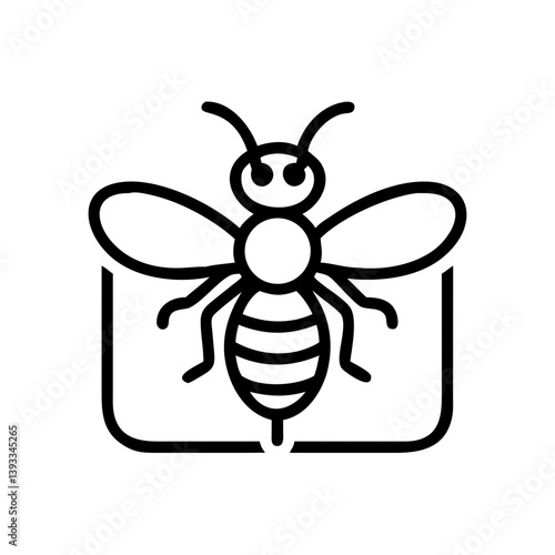 Bee Animal outline Icons