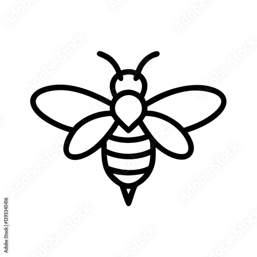 Bee Animal outline Icons