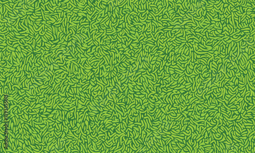 Green moss for background texture. Light green and dark green mossy wall texture stucco fresh wall. Bright green wall seamless pattern with moss texture. Vector. Garden concept for home or office.