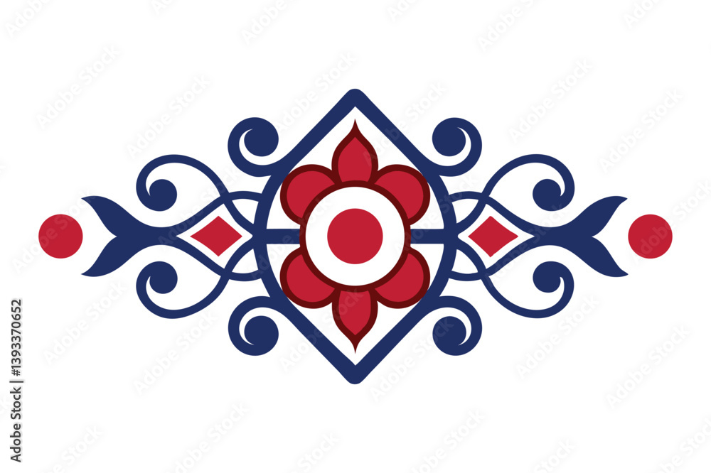 Obraz premium graphics ornament vector art illustration