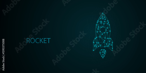 Low Poly Rocket Design: Sleek and Stylized 3D Modeling for Games, Animation, and Space-Themed Visuals
