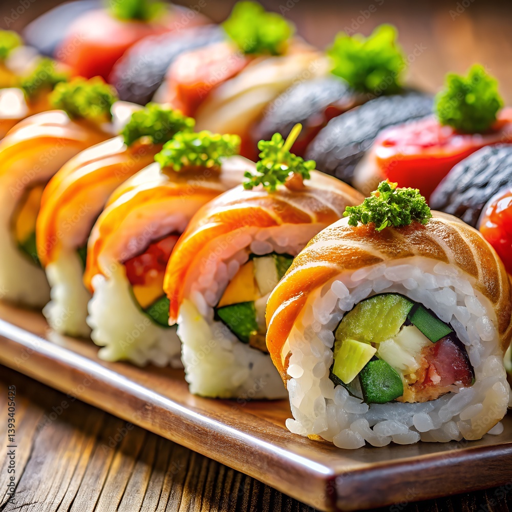 Japanese sushi's
Japanese sushi's