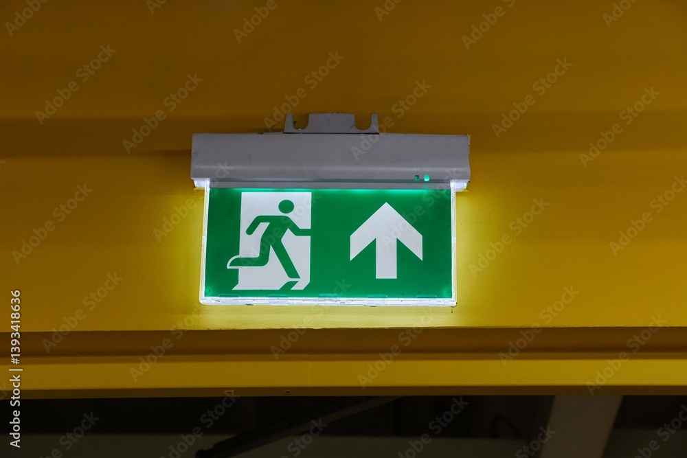 Emergency Exit Sign