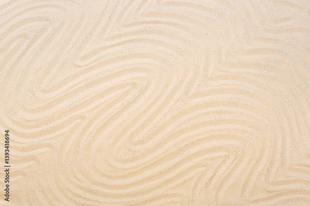 Textured beach sand as background, top view Textured beach sand as background, top view