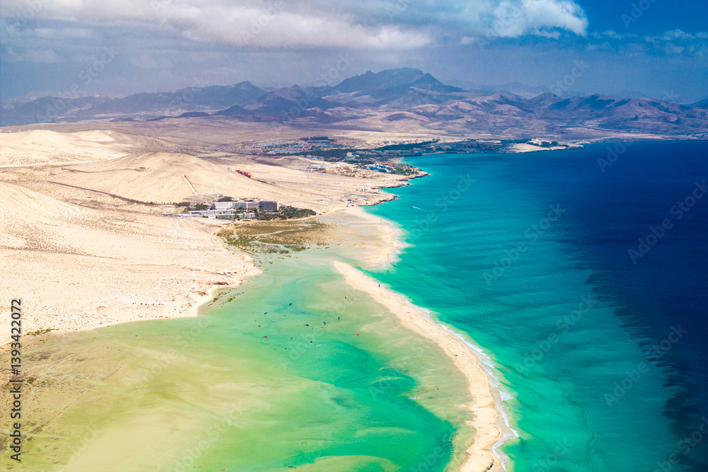 Playa de Sotavento, Jandia, Fuerteventura, Spain