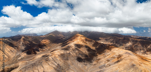 Obraz na płótnie Pico de la Zarza, Fuerteventura, Canary Islands w salonie