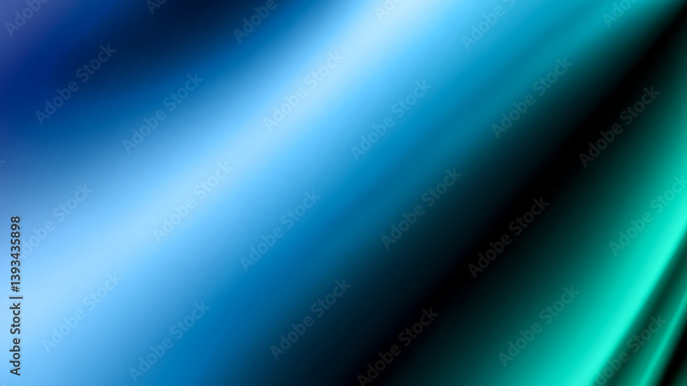 Fototapeta premium Blue and green abstract background, bright light colors