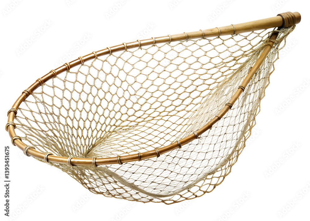 Obraz premium fishing net isolated on white
