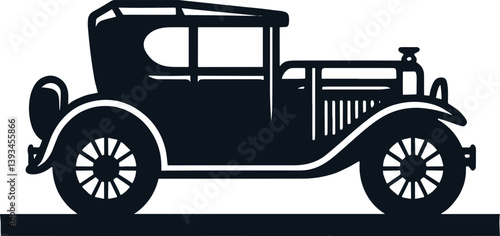 A celebration of history and mechanics, this vintage automobile is truly inspiring.