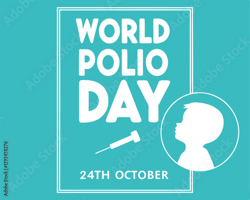 World Polio Day: Child Receiving Oral Vaccine Drops on 24th October.
