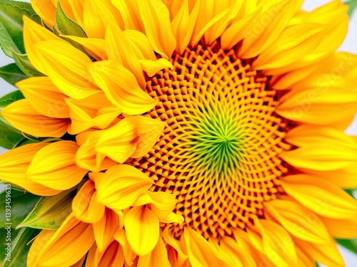 yellow sunflower close up