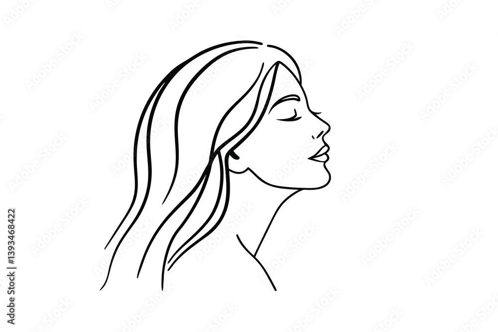 Sad Woman Line Art Crying, Grief, Sorrow, Depression, Pain Sad Woman Line Art Crying, Grief, Sorrow, Depression, Pain
