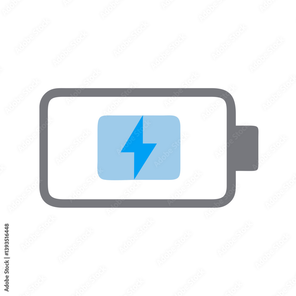 Battery Charging Icon Vector Design Battery Charging Icon Vector Design