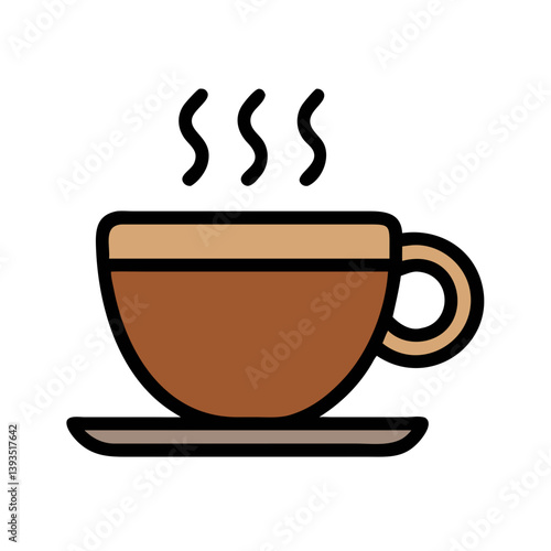 Coffee Cup Icon Vector Design