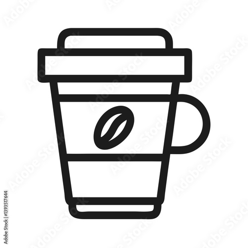 Coffee Cup Icon Vector Design