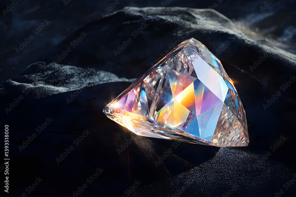 custom made wallpaper toronto digitalThe Brilliance of a Diamond: Reflecting Light and Perfection