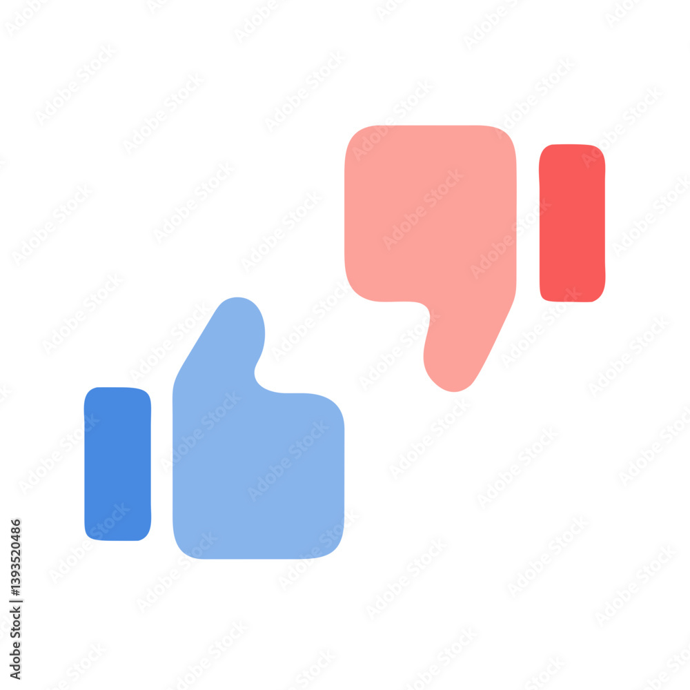 Like and Dislike Icons Set Vector Design
Like and Dislike Icons Set Vector Design