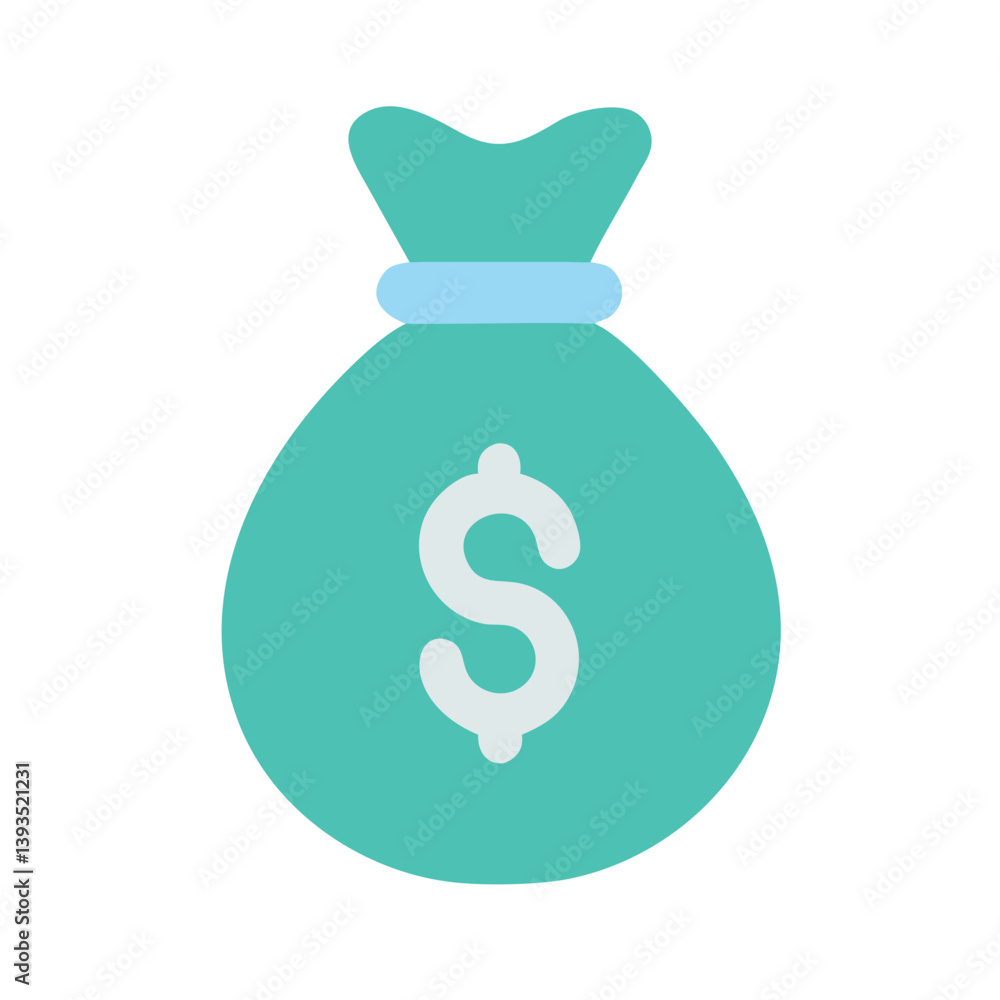 Money Bag with Dollar Icon Vector Design
Money Bag with Dollar Icon Vector Design