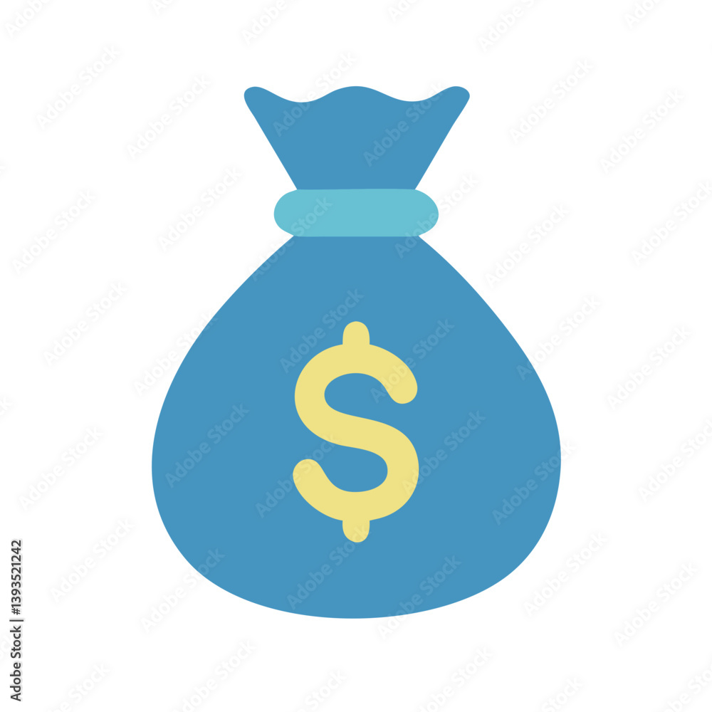 Money Bag with Dollar Icon Vector Design
Money Bag with Dollar Icon Vector Design
