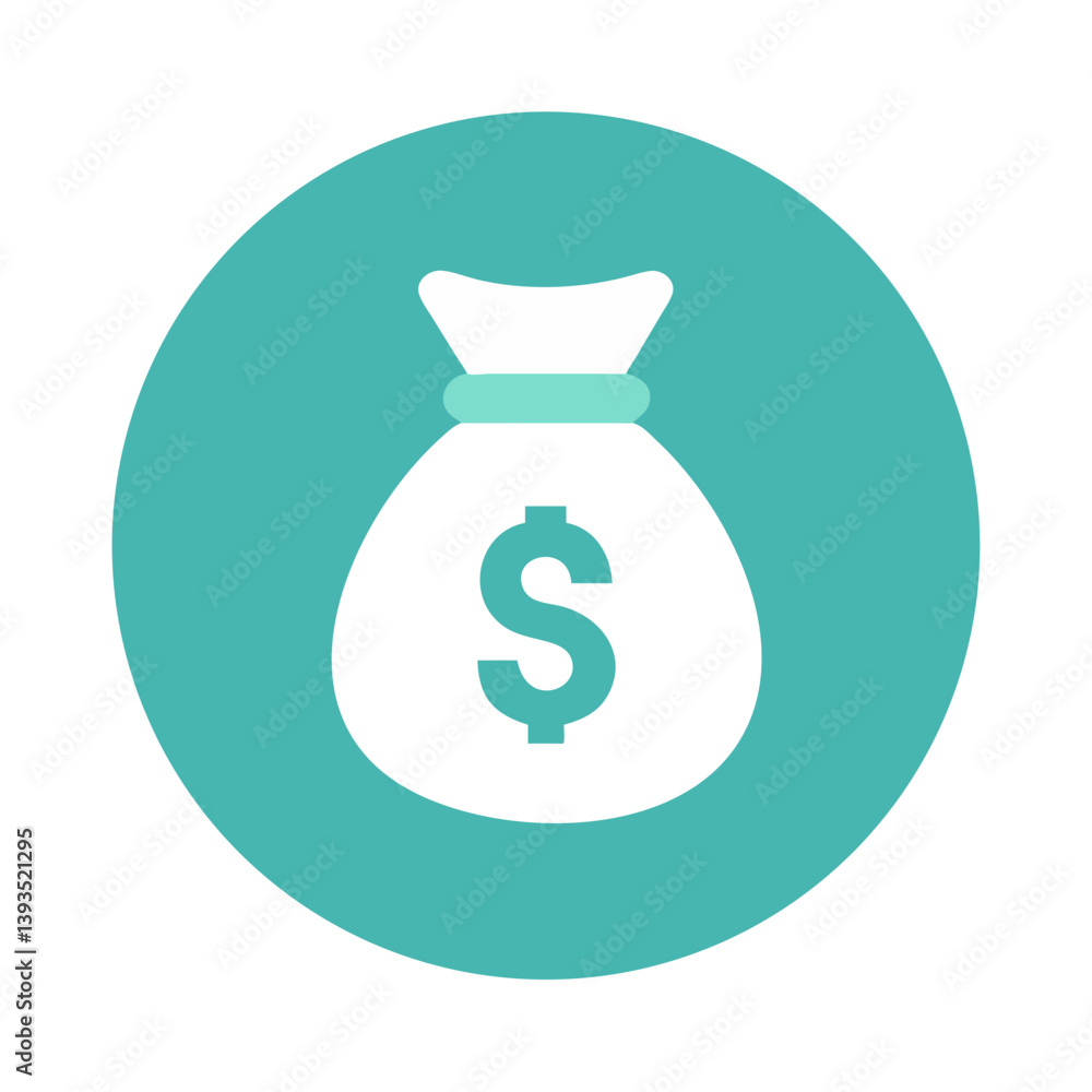 Money Bag with Dollar Icon Vector Design
Money Bag with Dollar Icon Vector Design