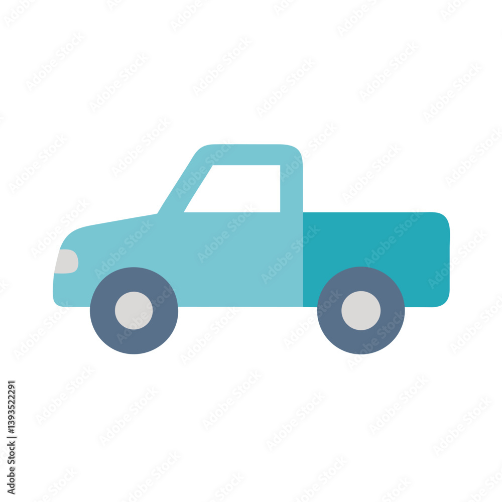 Classic Pickup Truck Vector Illustration
Classic Pickup Truck Vector Illustration