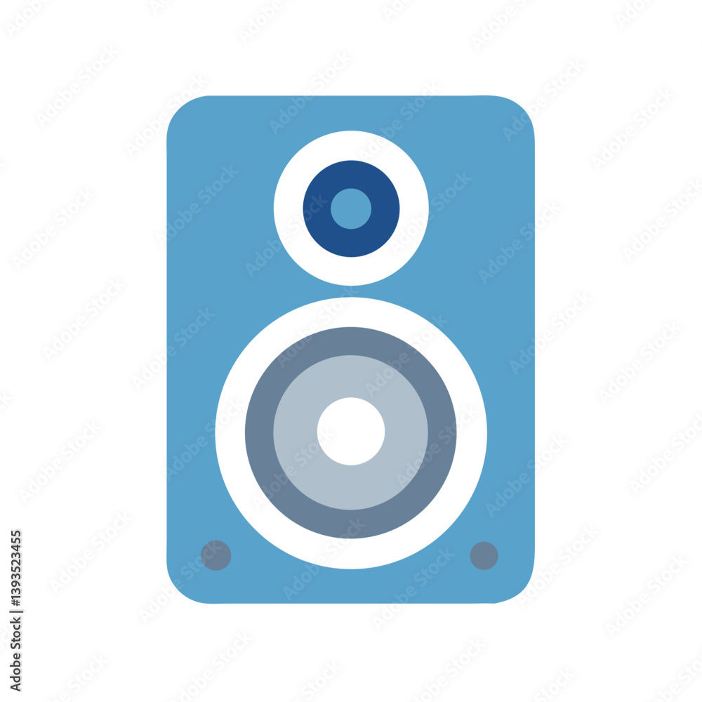 Speaker Icon Vector for Sound, Audio, and Music Playback Concepts Speaker Icon Vector for Sound, Audio, and Music Playback Concepts
