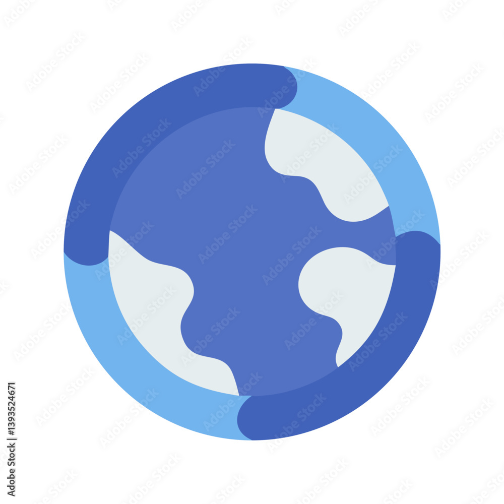 World Icon Vector for Global Network, Communication, and International Concepts
World Icon Vector for Global Network, Communication, and International Concepts