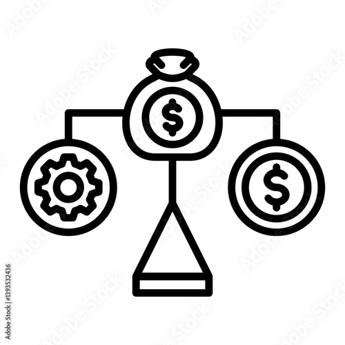 capital structure icon