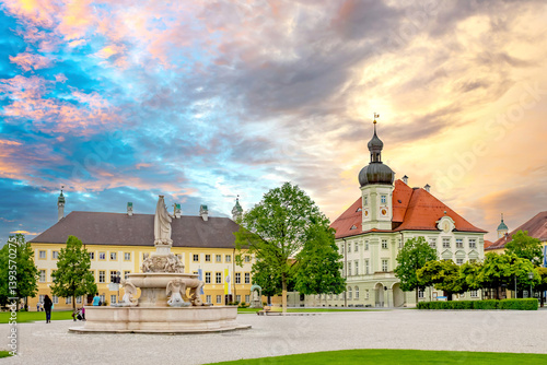Kirche, Altötting, Bayern, ...