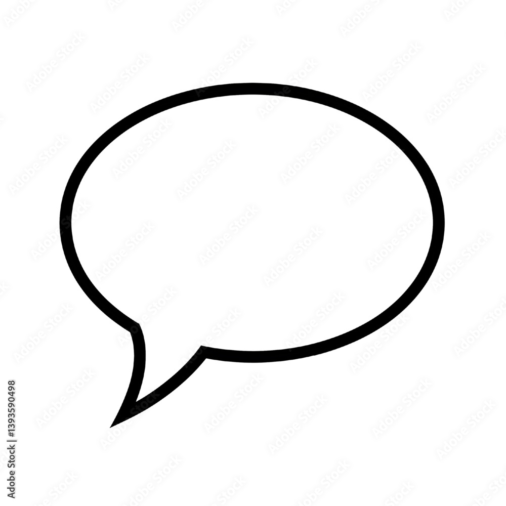 speech bubble isolated on white background speech bubble isolated on white background