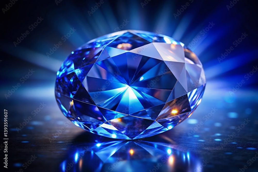 Exquisite Polished Sapphire Gemstone A TreasuryWorthy Deep Blue Crystal Displaying Radiant Brilliance Exquisite Polished Sapphire Gemstone A TreasuryWorthy Deep Blue Crystal Displaying Radiant Brilliance