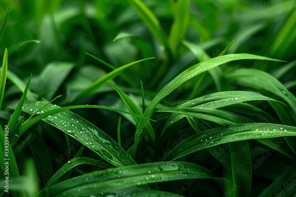 Obraz premium dew on grass