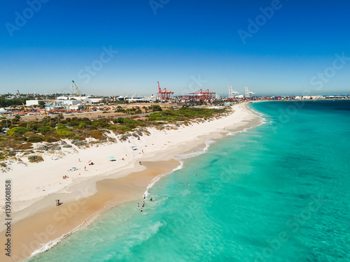 Port Beach in North Fremantle, Western Australia